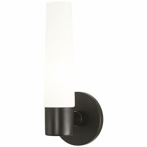 George Kovacs Saber 1-LT Wall Sconce - Coal - P5041-66A
