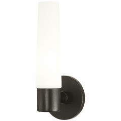 George Kovacs Saber 1-LT Wall Sconce - Coal - P5041-66A