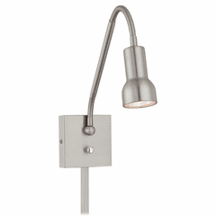 George Kovacs Save Your Marriage 1-LT Wall Lamp - Brushed Nickel - P4401-084-L