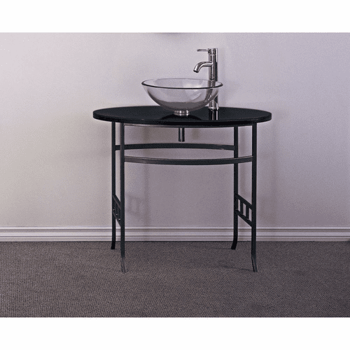 George Kovacs Sink and Pedestal - Brush Nickel - P6100-BK