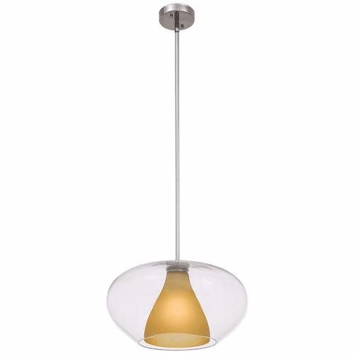 George Kovacs Soft 1-LT Pendant - Chrome - P3834-077