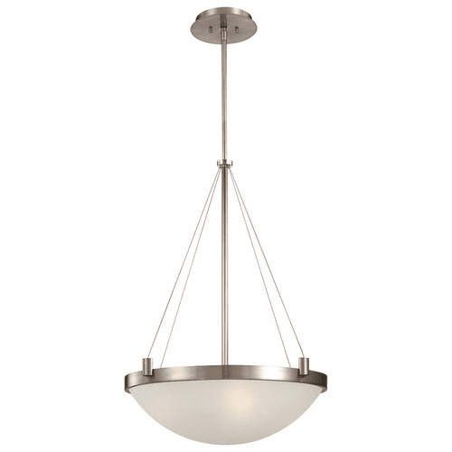 George Kovacs Suspended 4-LT Pendant - Brushed Nickel - P592-084