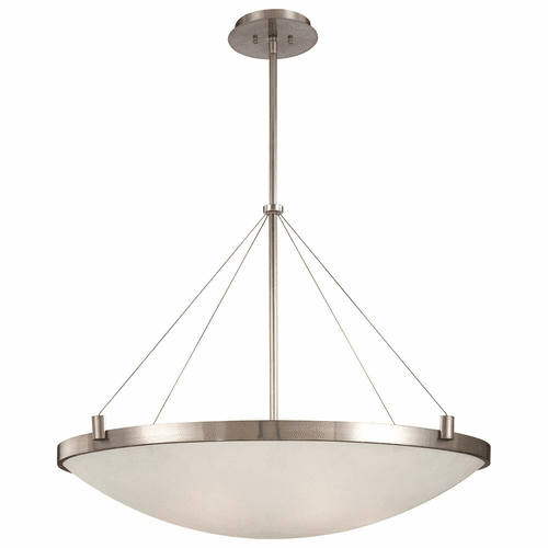 George Kovacs Suspended 6-LT Pendant - Brushed Nickel - P593-084