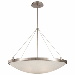 George Kovacs Suspended 6-LT Pendant - Brushed Nickel - P593-084 George Kovacs Suspended 6-LT Pendant - Brushed Nickel - P593-084