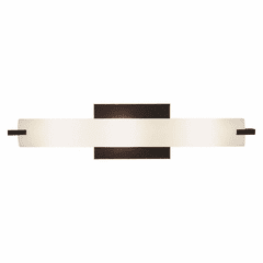 George Kovacs Tube 3-LT Bath Light - Dark Restoration Bronze - P5044-37B