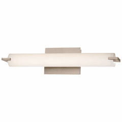 George Kovacs Tube LED Bath Light - Brushed Nickel - P5044-084-L