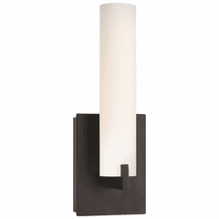 George Kovacs Tube LED Wall Sconce - Dark Restoration Bronze - P5040-37B-L George Kovacs Tube LED Wall Sconce - Dark Restoration Bronze - P5040-37B-L