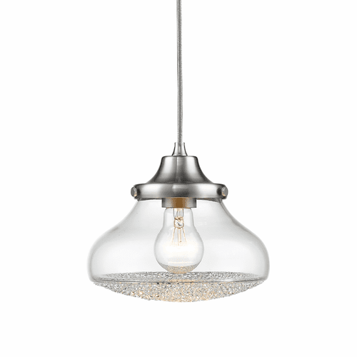 Golden Asha Small Pendant - Pewter - 3417-S PW-CC
