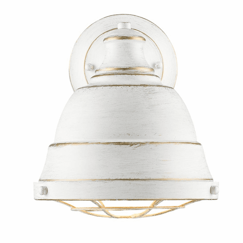 Golden Bartlett 1-LT Wall Sconce - French White - 7312-1W FW