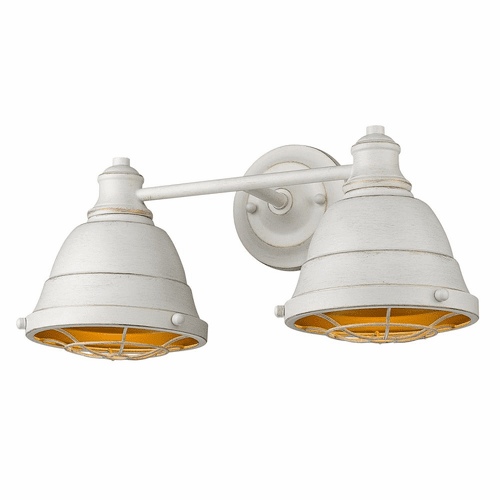 Golden Bartlett 2-LT Bath Vanity - French White - 7312-BA2 FW