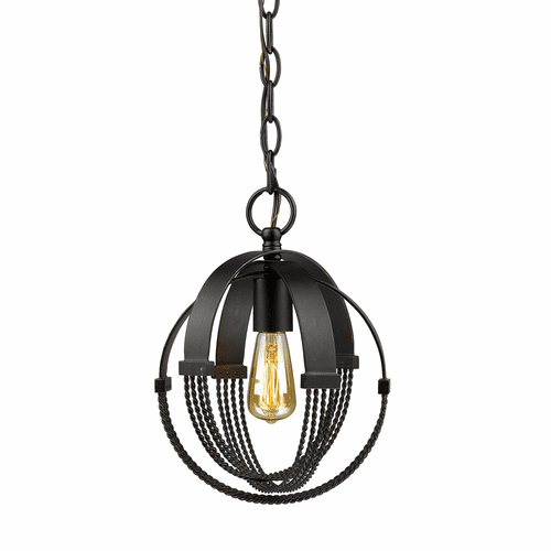 Golden Carter Mini Pendant - Aged Bronze - 7001-M1L ABZ