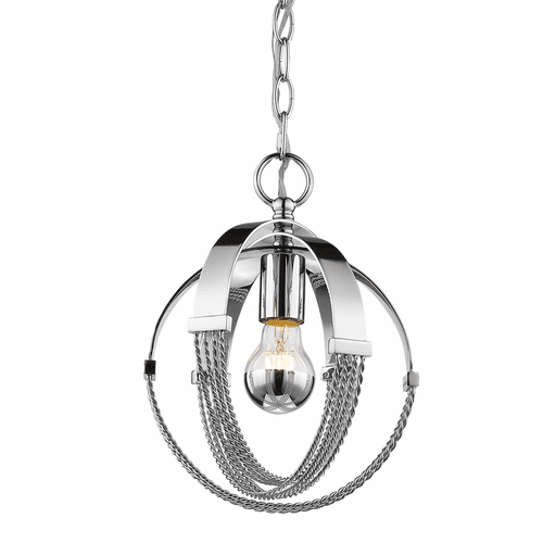 Golden Carter Mini Pendant - Chrome - 7001-M1L CH