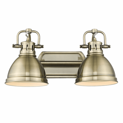 Golden Duncan 2-LT Bath Vanity - Aged Brass - 3602-BA2 AB-AB
