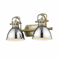 Golden Duncan 2-LT Bath Vanity - Aged Brass - 3602-BA2 AB-CH