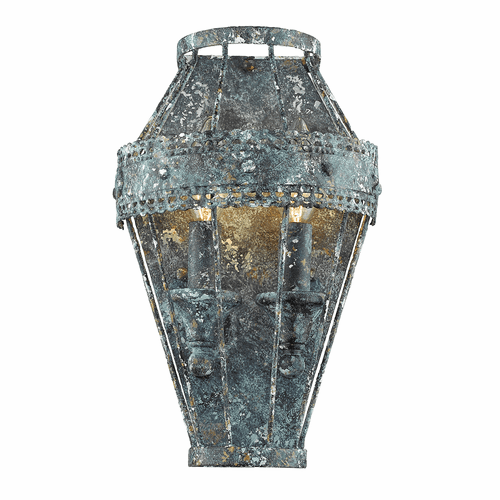 Golden Ferris 2-LT Wall Sconce - Blue Verde Patina - 7856-WSC VP