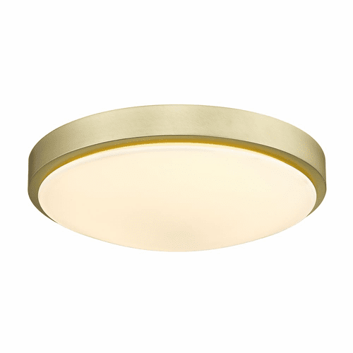 Golden Gabi 1-LT Flush Mount - Brushed Champagne Bronze - 9128-FM13 BCB-OP