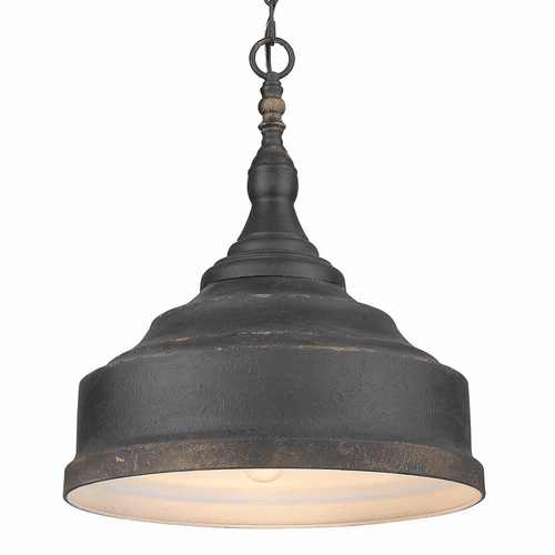 Golden Keating 3-LT Pendant - Antique Black Iron - 0806-3P ABI