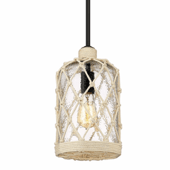 Golden Nassau 1-LT Mini Pendant - Matte Black - 1090-M1L BLK-HCG