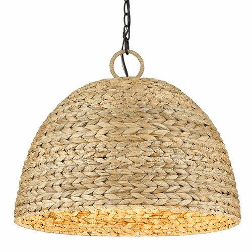 Golden Rue 5-LT Pendant - Matte Black - 1081-5P BLK-WSG