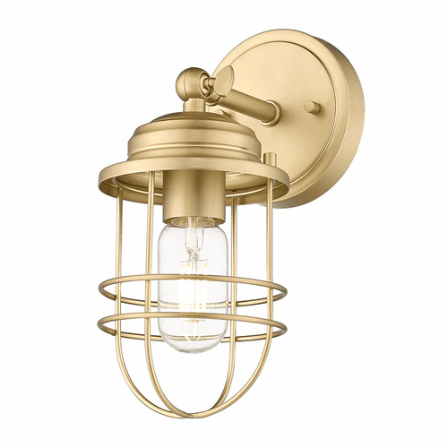 Golden Seaport 1-LT Wall Sconce - Brushed Champagne Bronze - 9808-1W BCB
