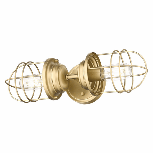 Golden Seaport 2-LT Wall Sconce - Brushed Champagne Bronze - 9808-2W BCB