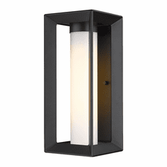 Golden Smyth 1-LT Outdoor Wall Sconce - Natural Black (UV Coated) - 2073-OWM NB-OP Golden Smyth 1-LT Outdoor Wall Sconce - Natural Black (UV Coated) - 2073-OWM NB-OP