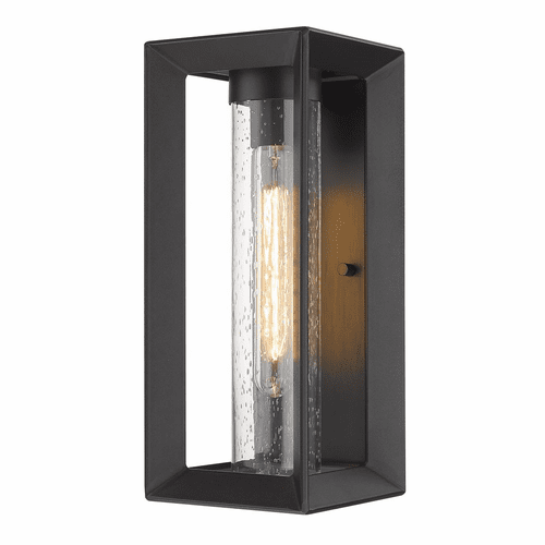 Golden Smyth 1-LT Outdoor Wall Sconce - Natural Black (UV Coated) - 2073-OWM NB-SD