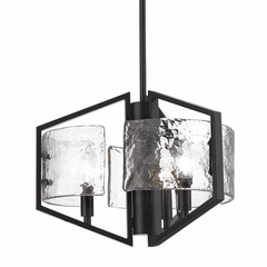 Golden Varsha 3-LT Pendant - Matte Black - 3162-3P BLK-HWG Golden Varsha 3-LT Pendant - Matte Black - 3162-3P BLK-HWG