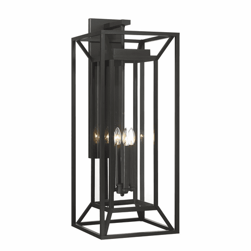 Great Outdoors Harbor View 1 Light Wall Mount - Coal - 71269-66-C