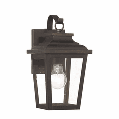 Great Outdoors Irvington Manor 1 Light Wall Mount - Chelesa Bronze - 72171-189-C