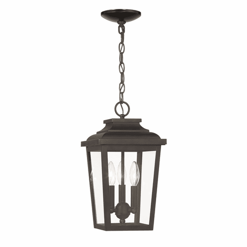 Great Outdoors Irvington Manor 3 Light Chain Hung - Chelesa Bronze - 72174-189-C