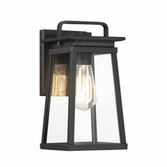 Great Outdoors Isla Vista 1 Light Outdoor Wall Mount - Coal - 73211-66A