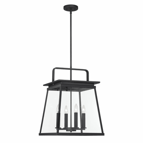 Great Outdoors Isla Vista 4 Light Outdoor Hanging - Coal - 73216-66A