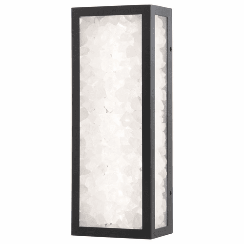 Great Outdoors Salt Creek 13W LED Outdoor Wall Sconce - Coal  - 8171-66A-L