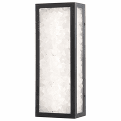 Great Outdoors Salt Creek 13W LED Outdoor Wall Sconce - Coal  - 8171-66A-L