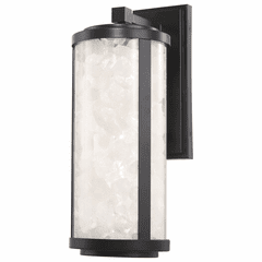 Great Outdoors Salt Creek 20W LED Outdoor Wall Sconce - Coal  - 8182-66A-L