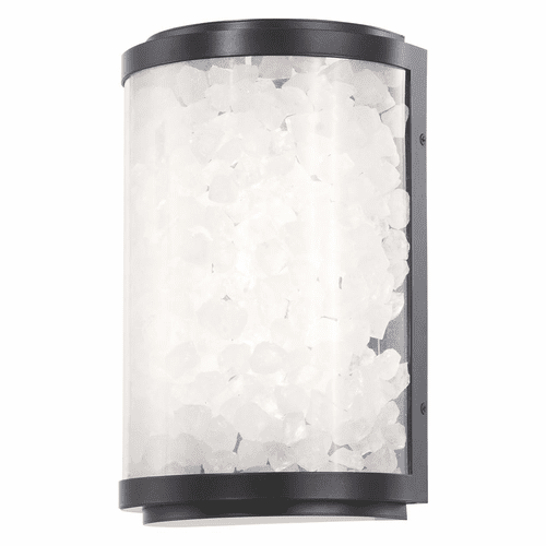 Great Outdoors Salt Creek 20W LED Outdoor Wall Sconce - Coal  - 8185-66A-L