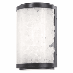 Great Outdoors Salt Creek 20W LED Outdoor Wall Sconce - Coal  - 8185-66A-L