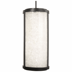 Great Outdoors Salt Creek 33W LED Outdoor Pendant - Coal  - 8186-66A-L