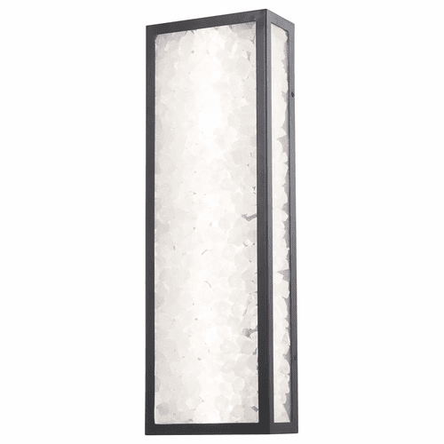 Great Outdoors Salt Creek 33W LED Outdoor Wall Sconce - Coal  - 8172-66A-L