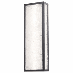 Great Outdoors Salt Creek 33W LED Outdoor Wall Sconce - Coal  - 8172-66A-L