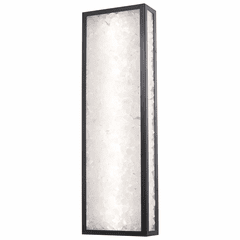 Great Outdoors Salt Creek 33W LED Outdoor Wall Sconce - Coal  - 8173-66A-L