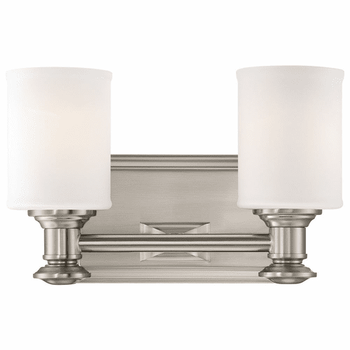 Harbour Point 2-LT Bath Light - Brushed Nickel - 5172-84