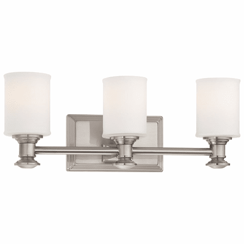Harbour Point 3-LT Bath Light - Brushed Nickel - 5173-84