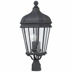 Harrison 3-LT Post Mount - Black - 8696-66