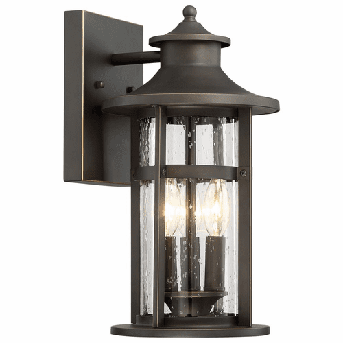Highland Ridge 3-LT Outdoor Wall Lamp - Oil Rubbed Bronze - 72552-143C