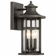 Highland Ridge 3-LT Outdoor Wall Lamp - Oil Rubbed Bronze - 72552-143C