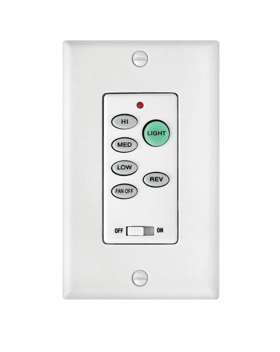 Hinkley 3-Speed Wall Control - White - 980007FWH
