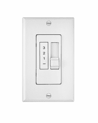 Hinkley 3-Speed Wall Control - White - 980012FWH