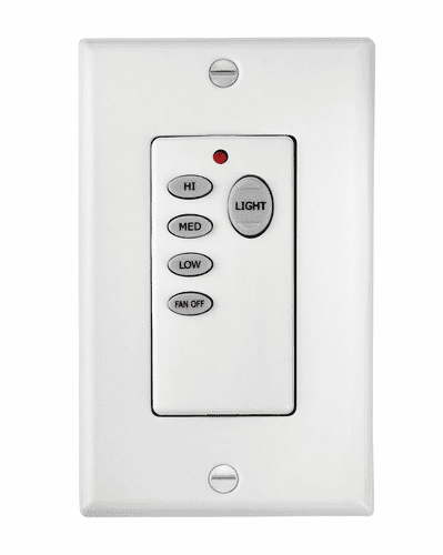 Hinkley 3-Speed Wall Control - White - 980030FWH